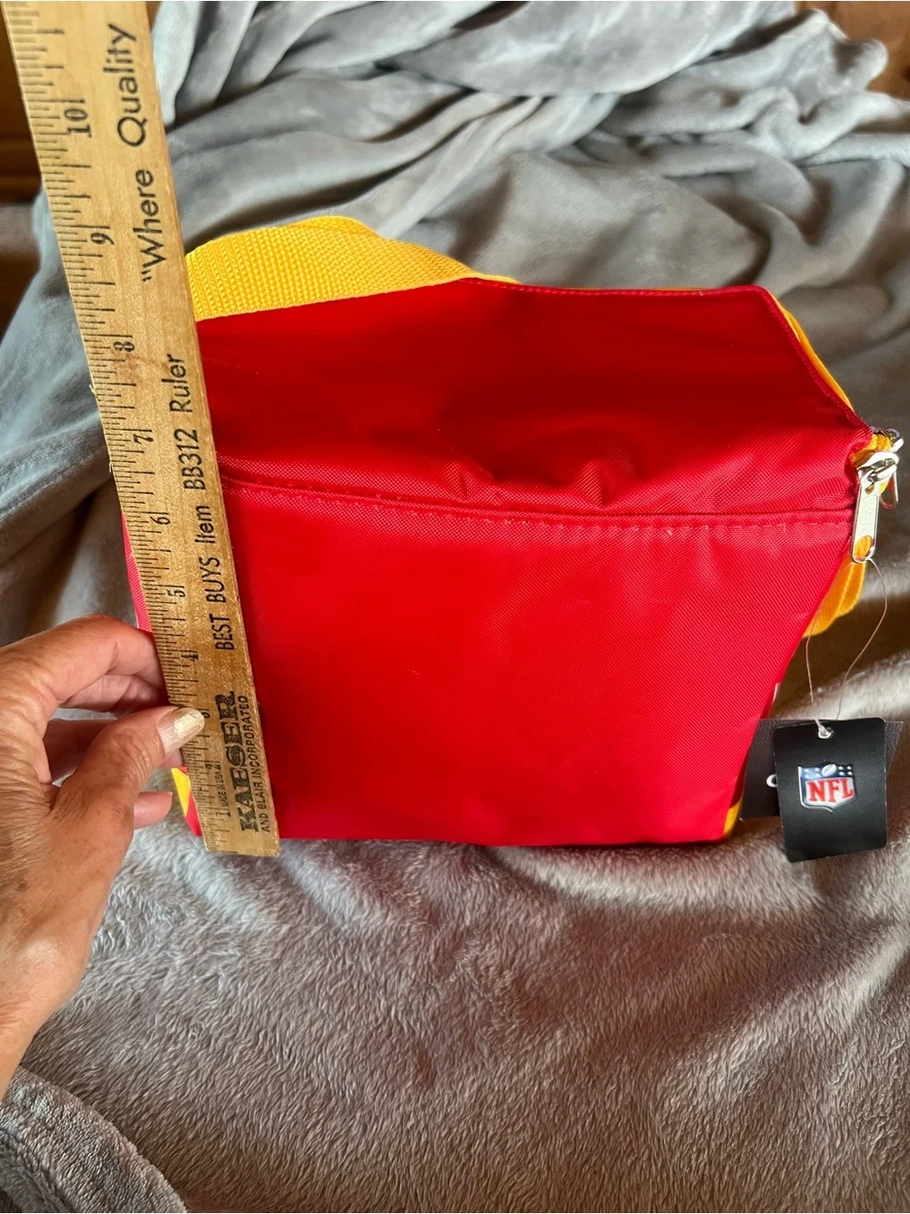 Kansas City Chiefs NFL Official Cooler, Adjustable Strap, new with tags
